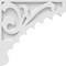 Ekena Millwork Genova Architectural Grade PVC Corbel, 1 7/8"W X 22"D X 22"H CORP01X22X22GE - alternate 4
